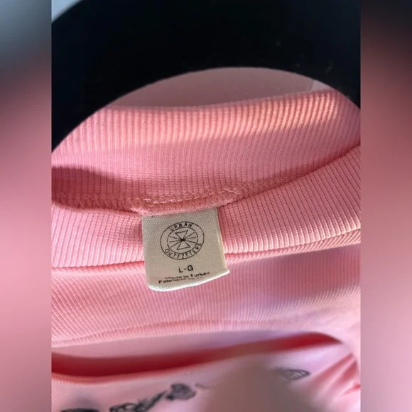 Pink Butterfly Y2K Cut Out Top Size Large Urban Outfitters - Picture 6 of 10